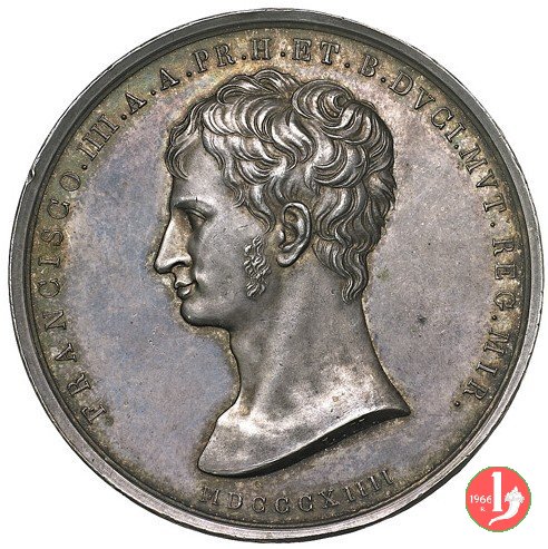 Francesco IV - Ripristino e Rientro 1814 -B230 1814 (Modena)