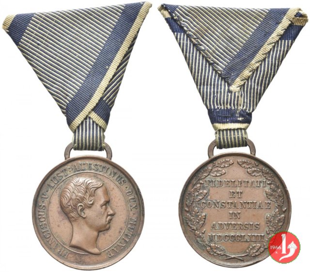 Francesco V d'Austria-Este 1863 -B266 1863