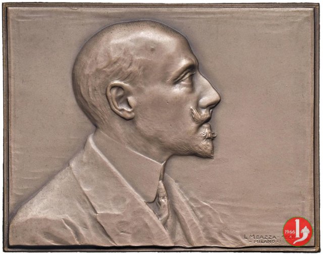 Gabriele D'Annunzio - Placchetta 70x47 mm 1922