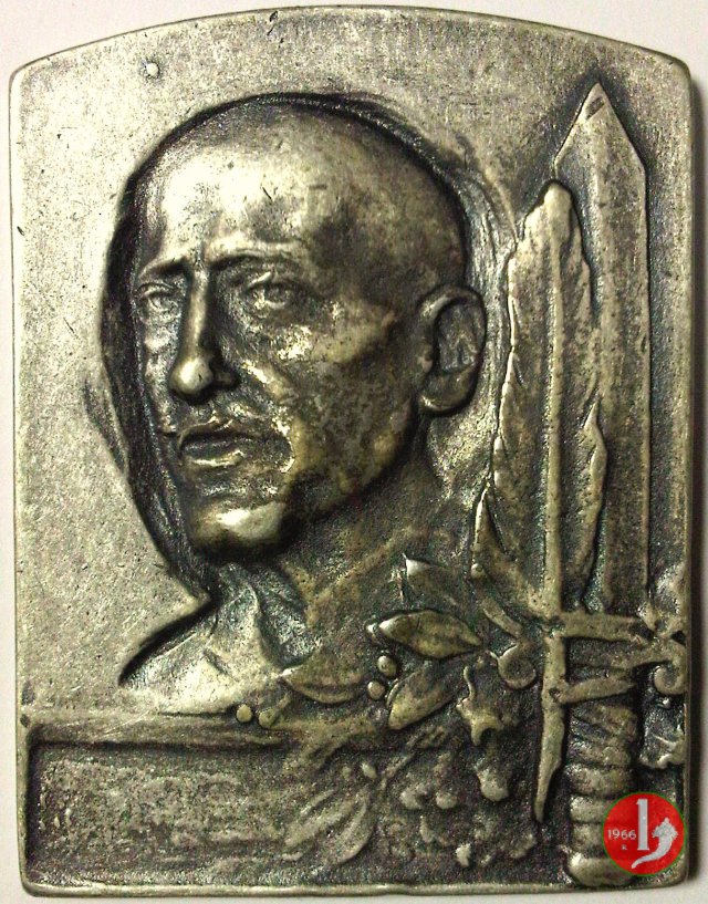 Gabriele d'Annunzio - Placchetta 1940