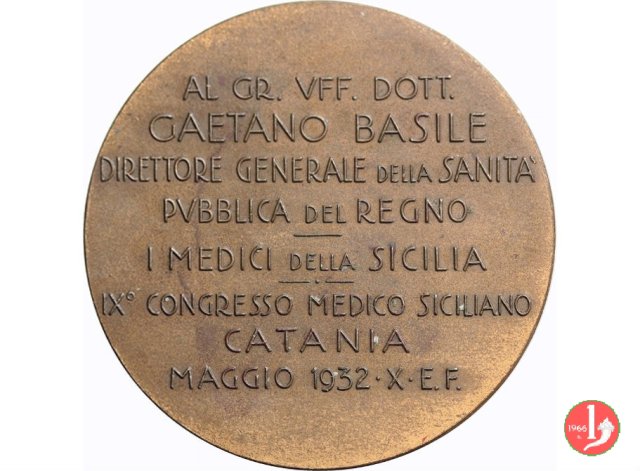 Gaetano Basile -IX Congr. Medico Sicil. 1932 1932