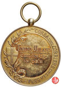 Gara Velocipedistica Torino-Milano 1893 1893