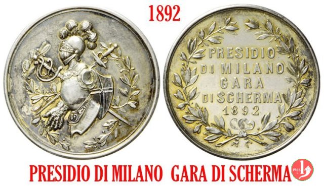 Gara di Scherma 1892 1892