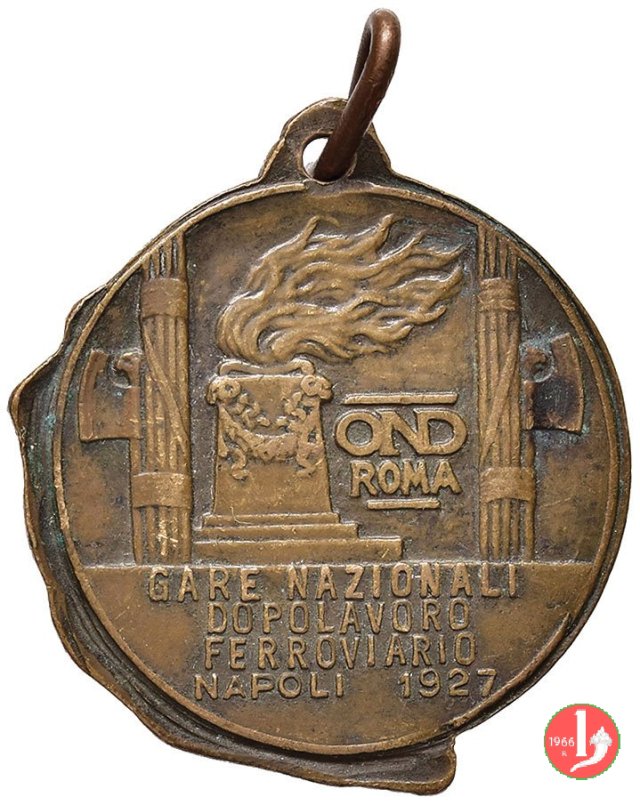 Gare Naz. Dopolavoro Ferroviario Napoli -C33a 1927