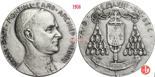 Giovanni Battista Montini arcivescovo di Milano 1958