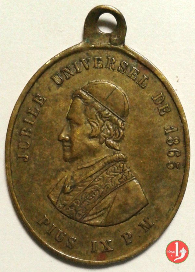 Giubileo 1865 - S. Pietro -B8b 1865