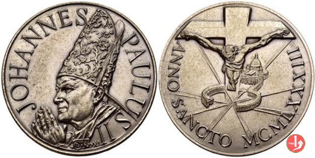 Giubileo della Redenzione - Croce su Vaticano 1983