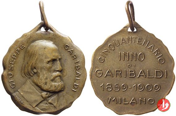 Giuseppe Garibaldi - Inno 1909 -Sa270 1909