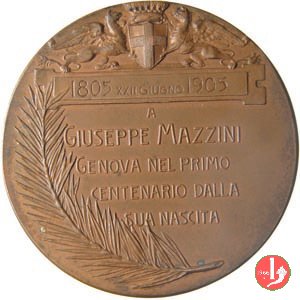 Giuseppe Mazzini - 100° Nascita 1905 1905