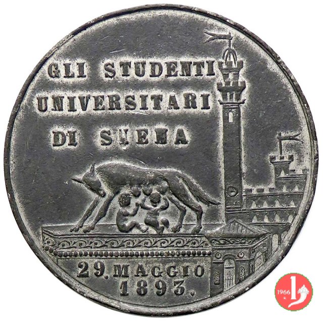 Gli Studenti Universitari di Siena 1893 1893