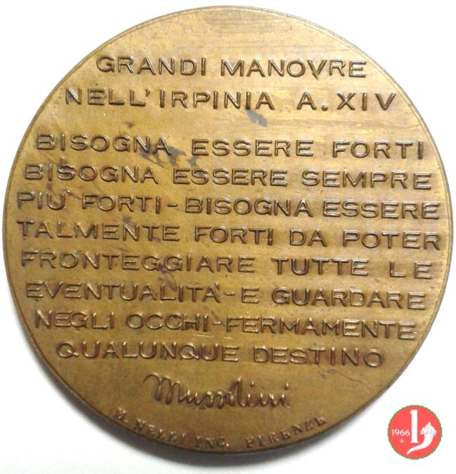 Grandi Manovre dell' Irpinia -C- 1936