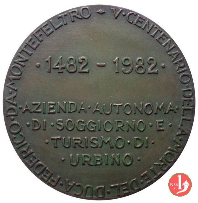 Urbino - Federico da Montefeltro 1982 1982