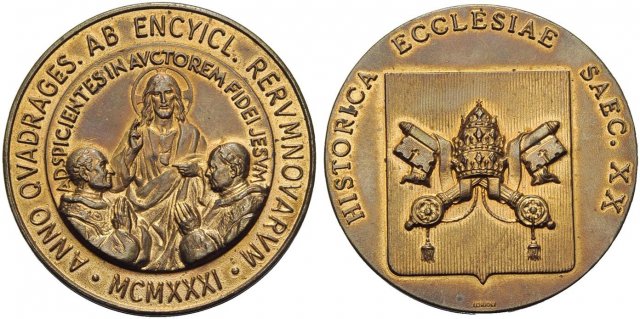 Historica Ecclesia - 40° Enciclica Rerum Nuvarum 1931 1931