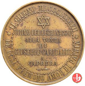 I° Pellegrinaggio a Caprera 1887 1887