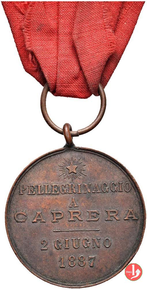 I° Pellegrinaggio a Caprera 1887 1887