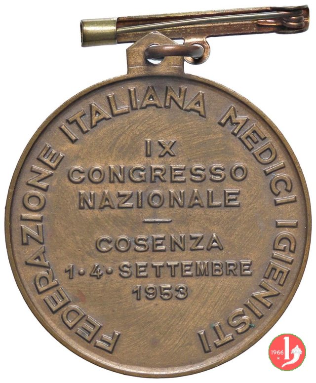 IX Congr. Naz. Medici Igienisti 1953 1953