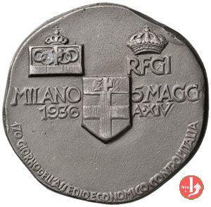 Incon. Ginnastico Italia-Germania Milano -C197 1936