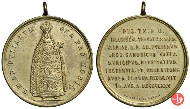 Incoronazione B.V. di Puliano-B3 1875