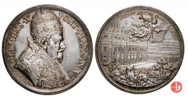 Indizione Giubileo -M58 1674 (Roma)
