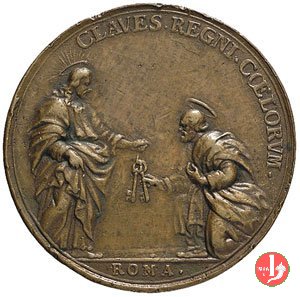 Innocenzo XI successore di Pietro -M208 1676