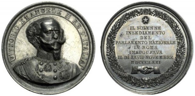 Insediamento del Parlamento 1871