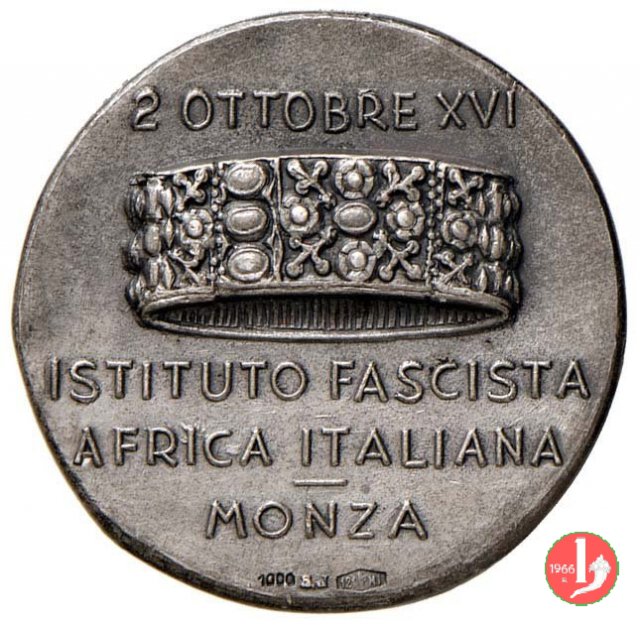 Istituto Fascista Africa Italiana Monza -C- 1938