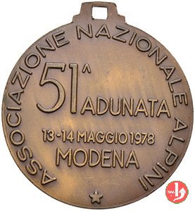 LI Adunata Annuale Alpini Modena 1978 1978