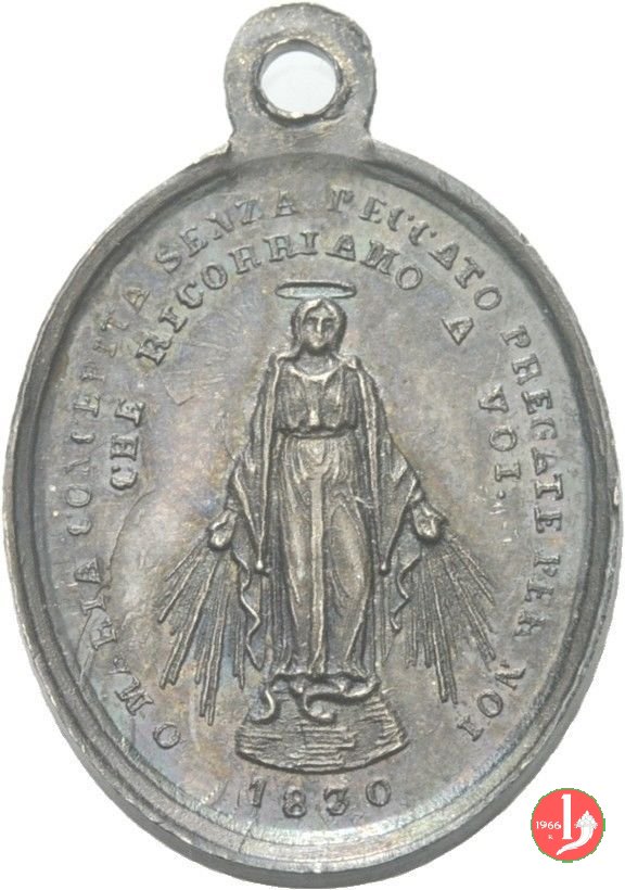 L'Immacolata 28x20mm 1878