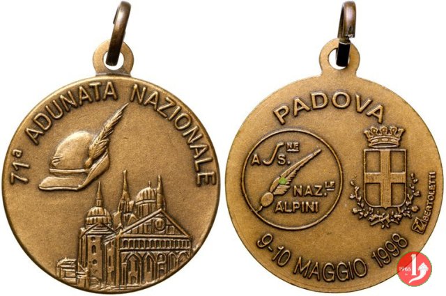 LXXI Adunata Annuale Alpini Padova 1998 1998