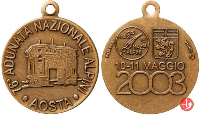 LXXVI Adunata Annuale Alpini Aosta 2003 2003