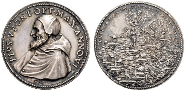 A. VI - La battaglia di Lepanto -Mo614 1571