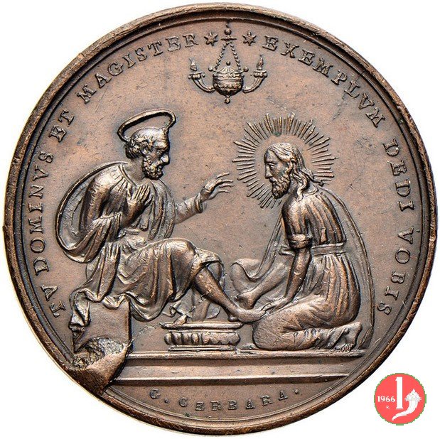 Lavanda dei piedi - A. II -Be22 1830 (Roma)