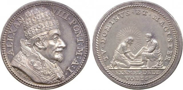 Lavanda dei piedi - A . I -M264 1690 (Roma)