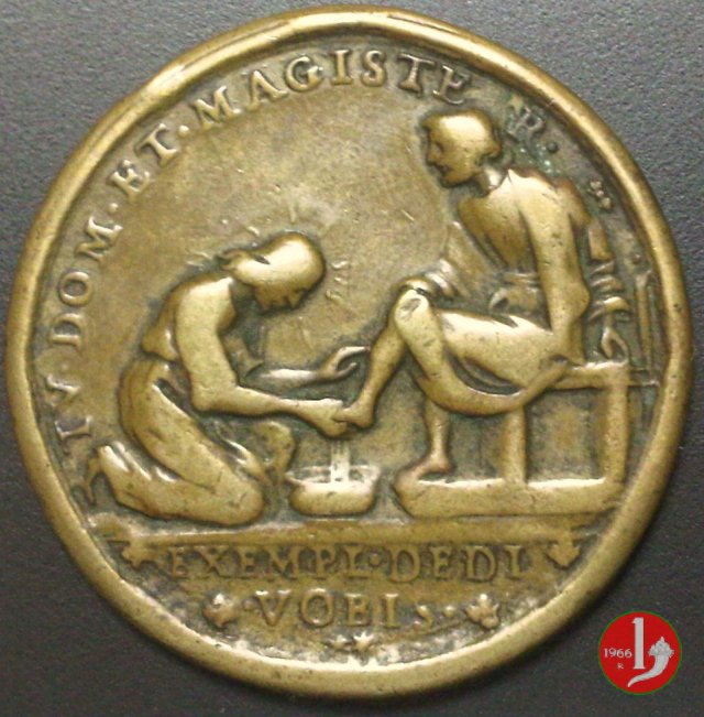 Lavanda dei piedi - A . XII -M173a 1689