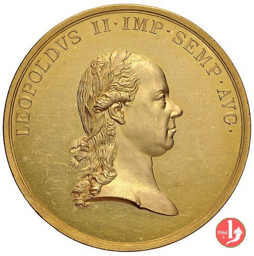 Leopoldo II - 1791 1791 (Vienna)