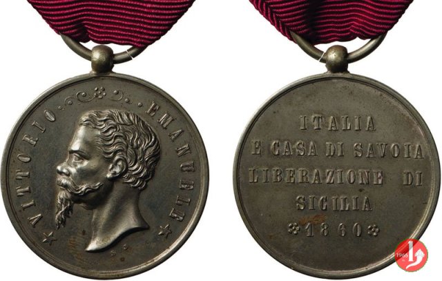 Liberazione della Sicilia 30mm 1860