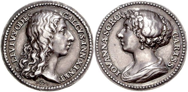 Livio e Giovanna Odescalchi nipoti -M102 1677