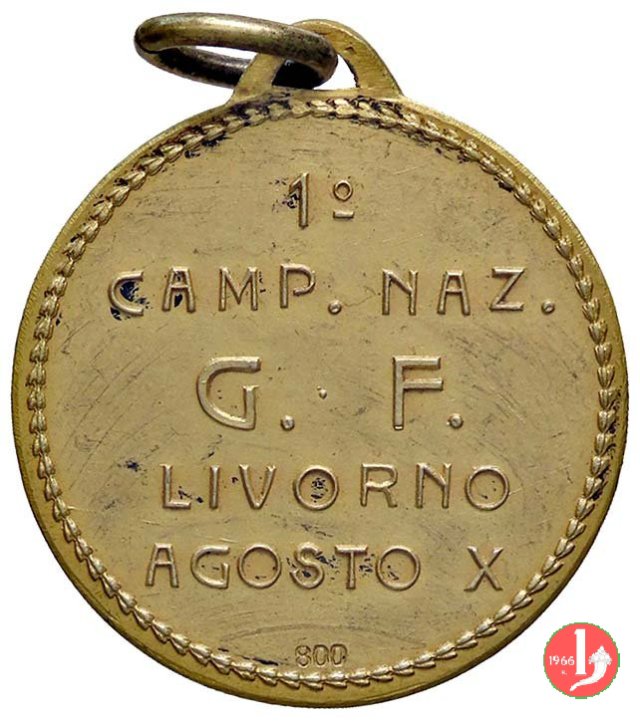 Livorno - Camp. Nazionale Gran Fondo Nuoto -C- 1932