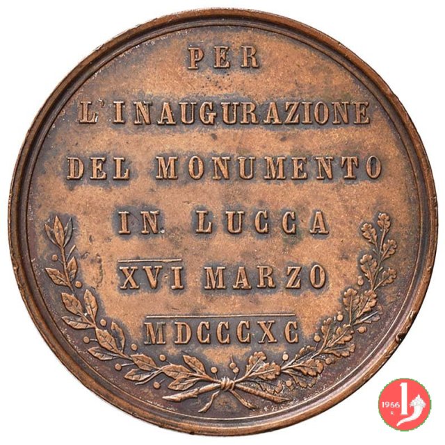Lucca - Monumento a Mazzini 1890 1890