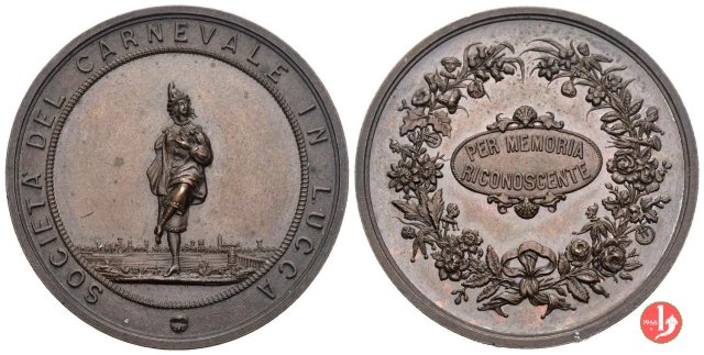 Lucca - Società del Carnevale 1872