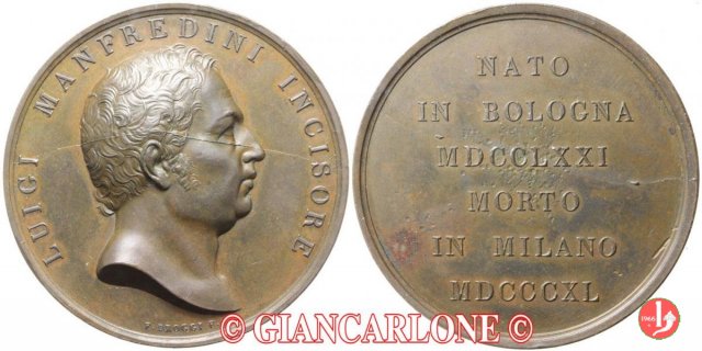 Luigi Manfredini 1840 -T298 1840 (Milano)