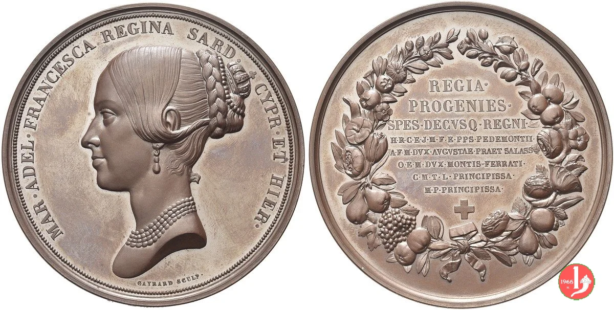 Maria Adelaide d'Asburgo-Lorena 1855