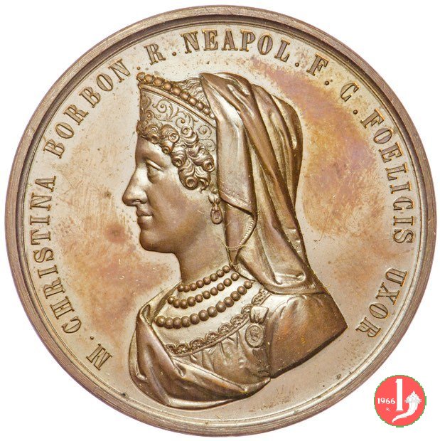 Maria Cristina di Borbone -UdS87 1865 Maria Cristina di Borbone -UdS87 1865