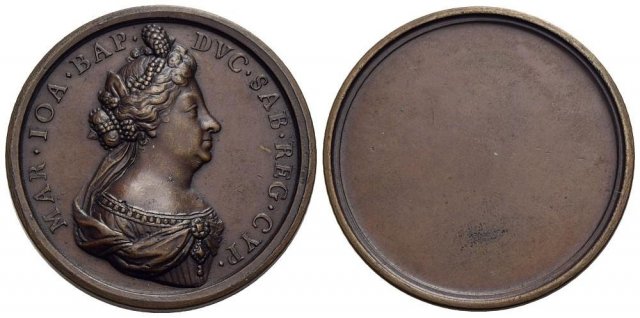 Maria Giovanna Savoia Nemours 1690 -UdS XXIX-3 1690