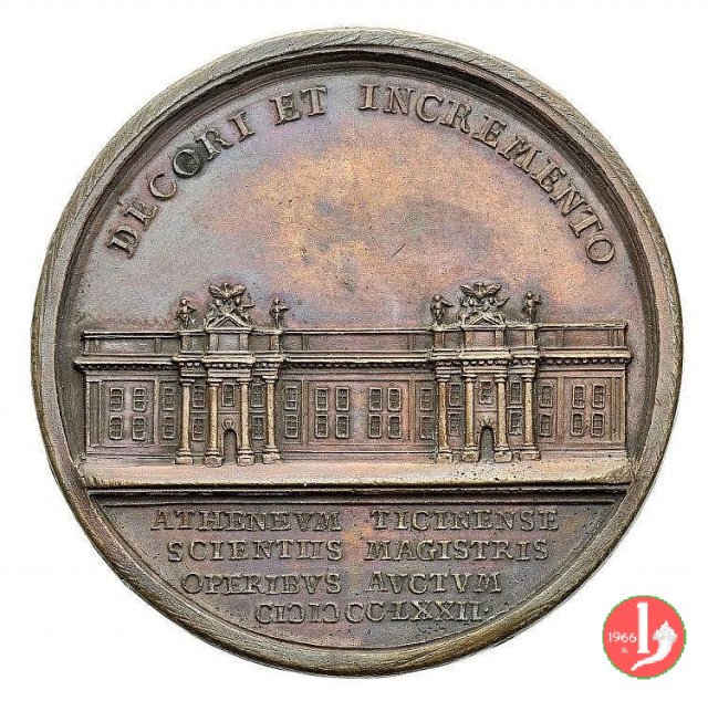 Maria Teresa - Costruzione Università di Pavia 1772 1772