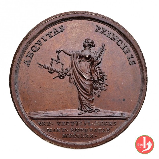 Maria Teresa -Regolamento Doganale 1770 -P230 1770
