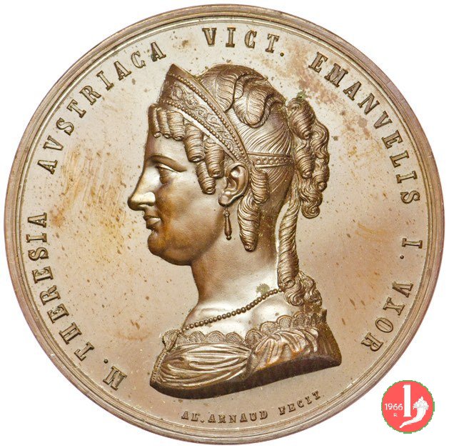 Maria Teresa d'Asburgo Lorena Este -UdS85 1865 Maria Teresa d'Asburgo Lorena Este -UdS85 1865