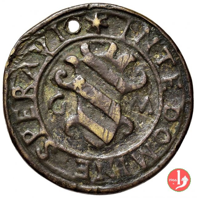 Medaglia Tessera 1581 -V653 1581