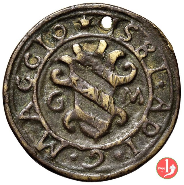 Medaglia Tessera 1581 -V653 1581