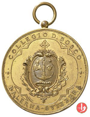 Medaglia collegio don Bosco di Balerna 1893